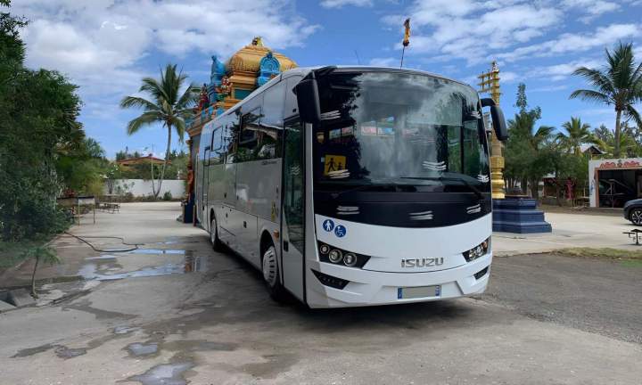 Transfert aéroport par bus La Réunion